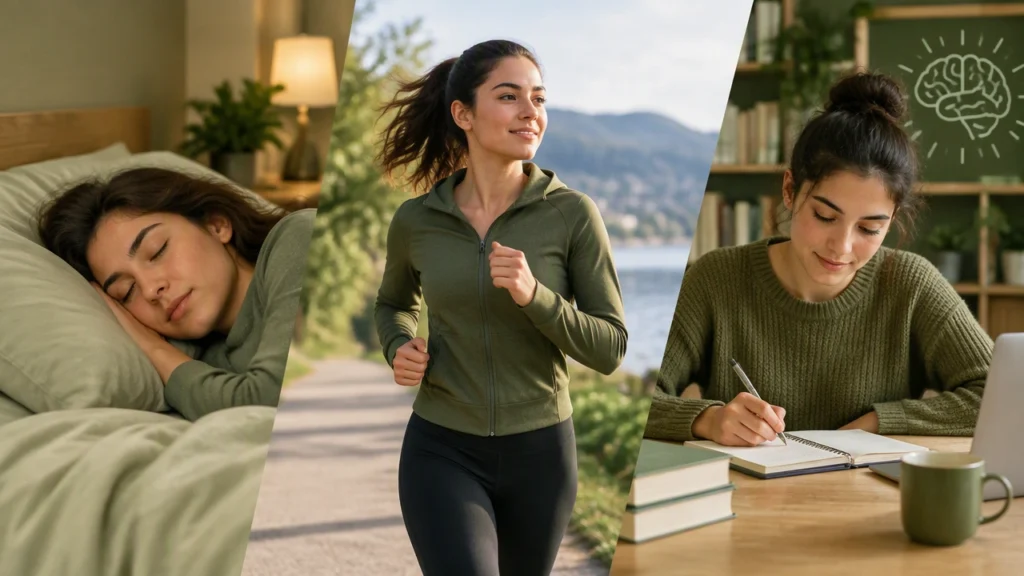 sleep exercise and memory for students