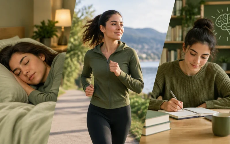 sleep exercise and memory for students